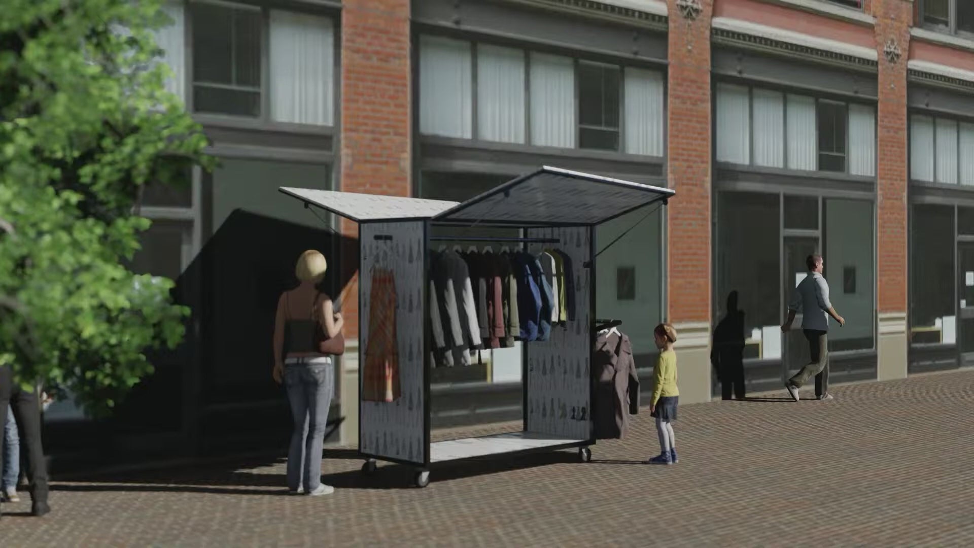 Iowa City outdoor dining module