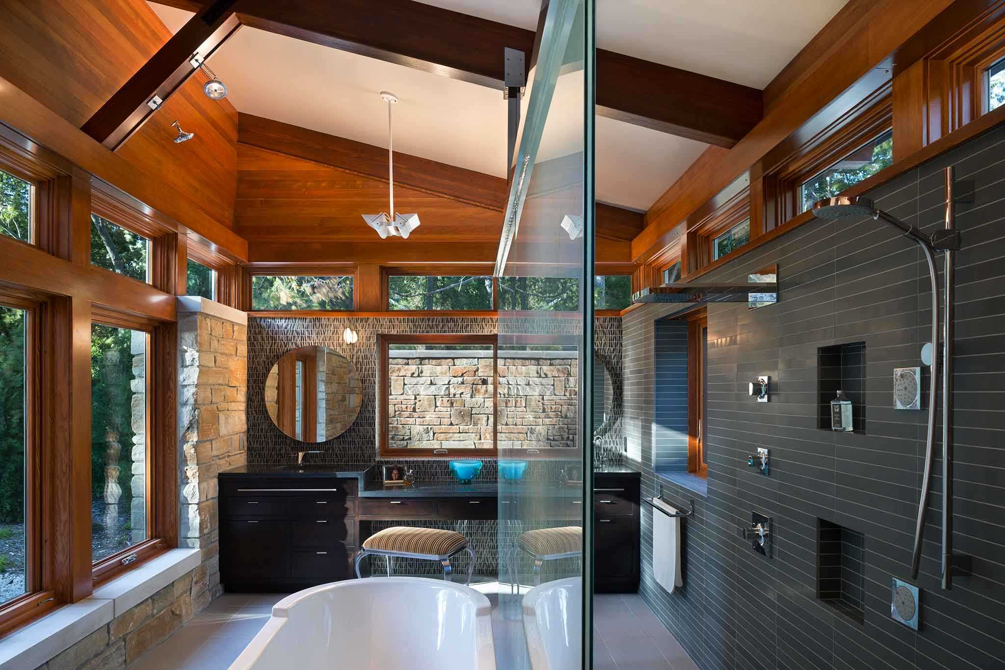 Rounded Rocks Cabin