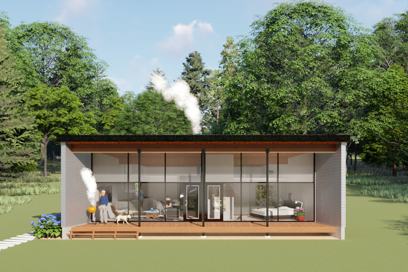 35mm House, Iowa. Residential Architecture by Akar Architecture, Iowa City, Iowa