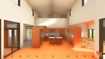 kitchen design for a modern farmhouse. Akar Architecture