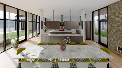 Setting Sun House