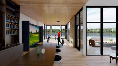 Setting Sun House