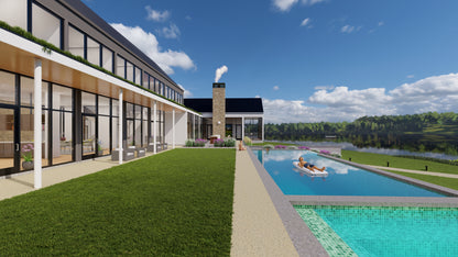 Setting Sun House