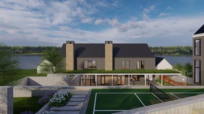 Setting Sun House