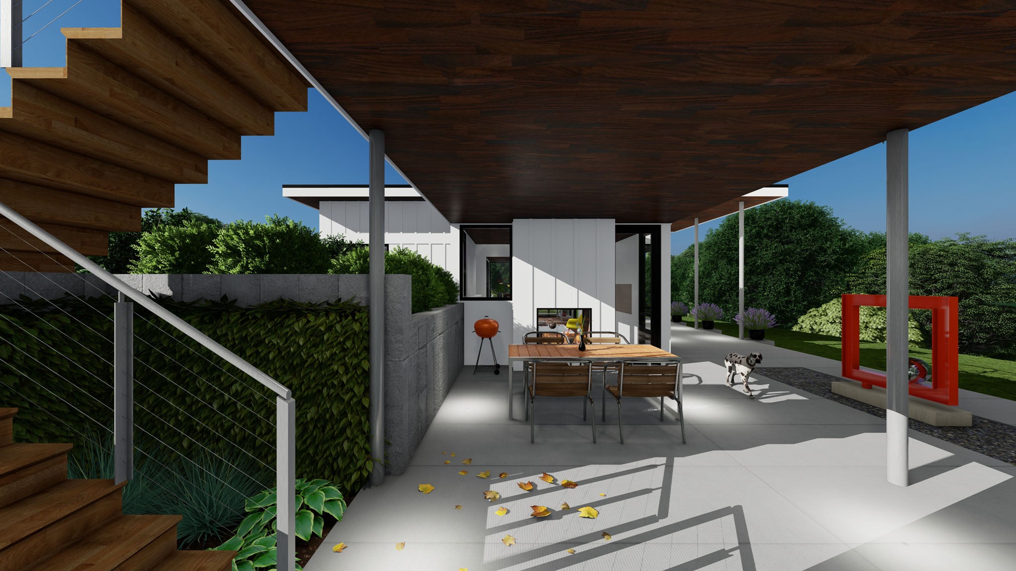 Frees Pool house / Greenhouse