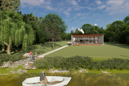 35mm House, Iowa. Residential Architecture by Akar Architecture, Iowa City, Iowa