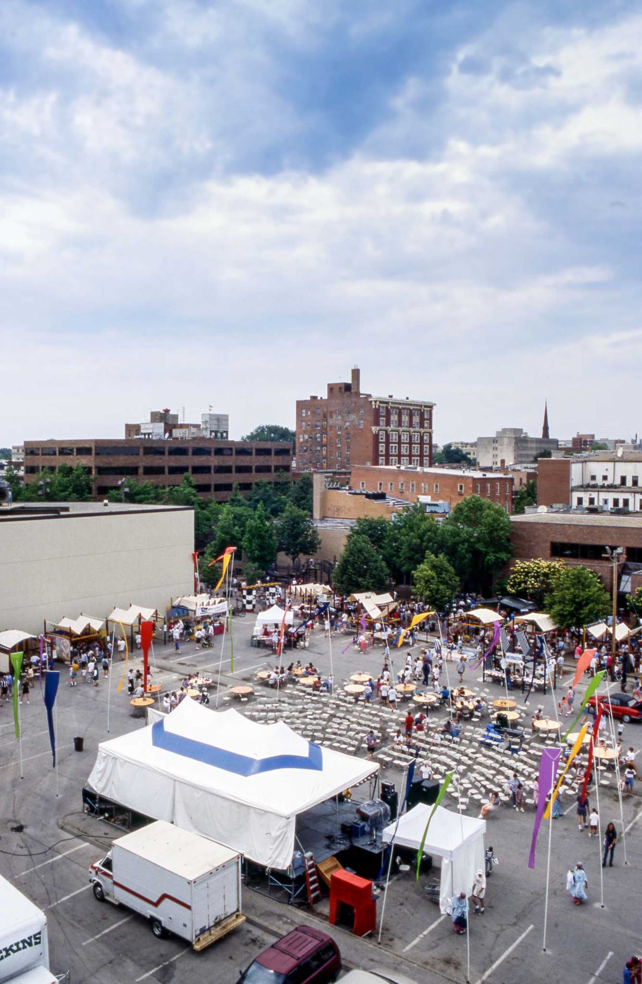 Art City, Iowa. Civic Architecture by Akar Architecture, Iowa City, Iowa