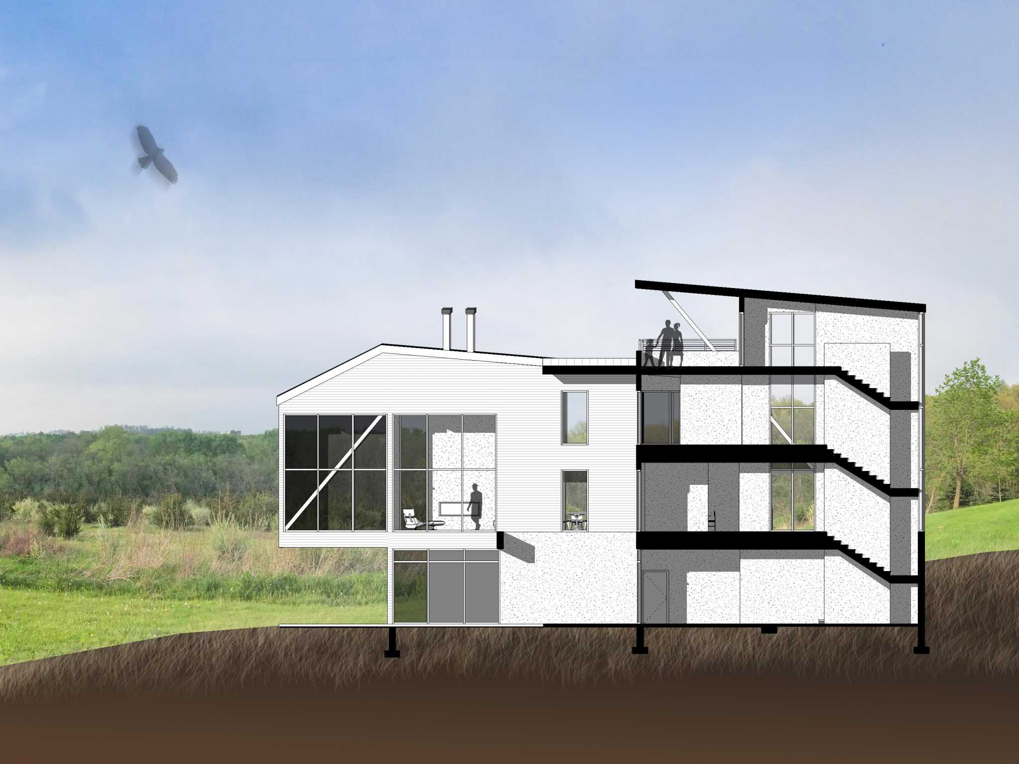 Red Tail House